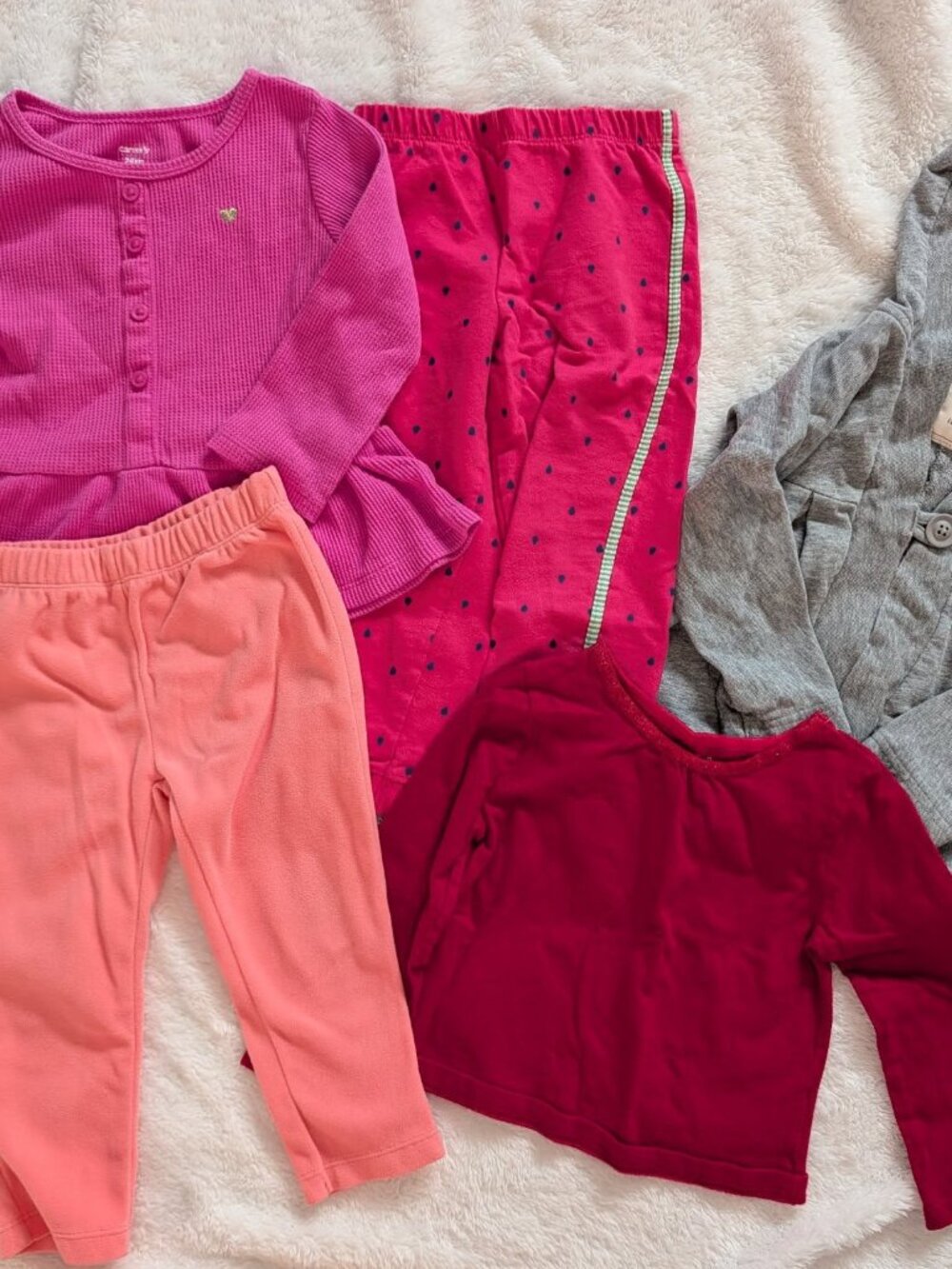 Large Bundle of Various Brands (Disney, Primary, Gap) Girl 18-24 Month Top/Pant